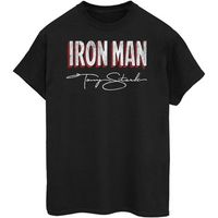 marvel camiseta aka tony stark para mujer