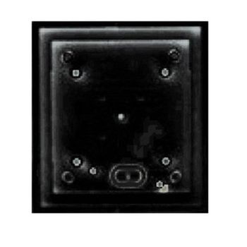 Carcasa Mobotix MX-OPT-BOX-1-EXT-ON-BL Exterior Negra Metal 126x31x138 mm