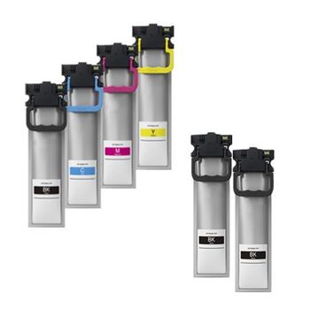 Compatible Multipack Epson WorkForce Pro WF-C5710DWF Printer Ink Cartridges (6 Pack) -C13T944140