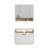 conjunto de muebles de bano beatrice 2 partes vicco