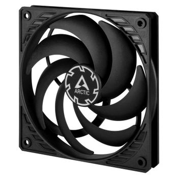 Refrigeración Aire Arctic 120mm P12 Slim PWM PST Alta Presión Estática SFF Negro