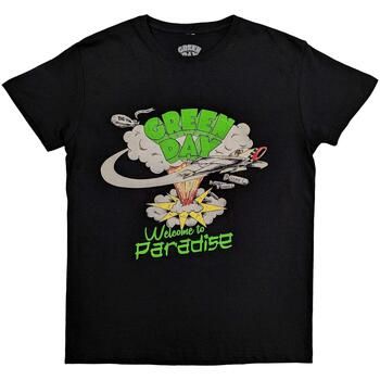 Green Day Camiseta manga larga Welcome To Paradise para mujer