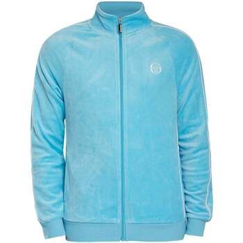 Sergio Tacchini Chaqueta deporte Tasso Velour Track Top Jacket Baltic Sea/White para hombre