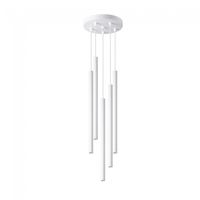 lampara de techo pastelo 5 luces