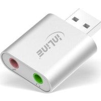 InLine 33051S 2.0channels USB tarjeta de audio