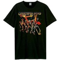 amplified clothing camiseta dancing skellies para hombre