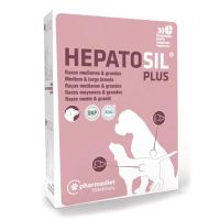 hepatosil plus razas medianas y grandes 30 comprimidos pharmadiet