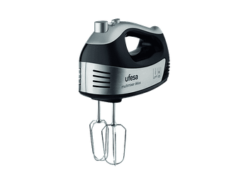Amasadora de mano - Ufesa BV5650, 5 Velocidades + Turbo, 500W, Negro