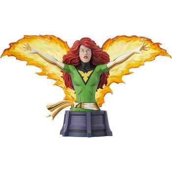 Mini Busto Marvel X-men Jean Grey Phoenix Versión Animada