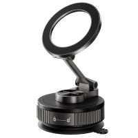essager es-zj41 soporte para telefono de coche magnetico plegable de eje cuadruple con ventosa y magneto n52 giro de 108