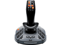 joystick - thrustmaster simtask farmstick ps5pc simulacion para farming simulator y construccion 33 botones sensores magneticos heart
