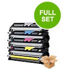 Compatible Multipack Konica Minolta Magicolor 1650END Printer Toner Cartridges (4 Pack) -A0V301H