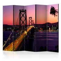 biombo - charming evening in san francisco ii 225x172 cm