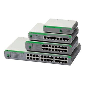 Switch Allied Telesis AT-FS710/8-50 8 Puertos Fast Ethernet Apilable Rack Gris
