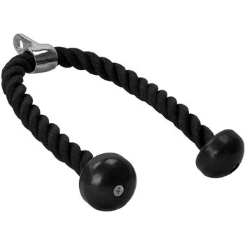 Gorilla Sports Cuerda de nylon cable accesorio 68 cm para máquina de press de banca o pull down