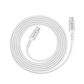 Cable USB-C a USB-C CRONG 0,25 m USB 3.2 Gen 2 10 Gbit/s 60W PD