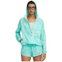 puma chaqueta deporte veste velocity aop vert en tissu tricote para mujer