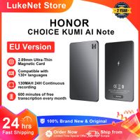 grabadora ultrafina honor choice kumi ai note grabacion de 24 horas transcripcion por ia para mas de 130 idiomas compatible con honor magic600 series para iphone y samsung