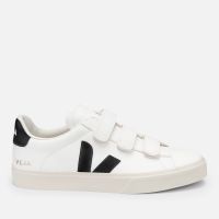 veja womens recife chrome free leather trainers - uk 6