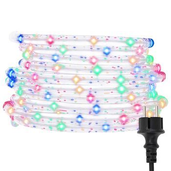 Tira De Luces Con 1200 Led De Colores Pvc 50 M