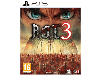 PS5 Attack On Titan 3 (Launch Edition) (Steelbook + ICONART DLC)