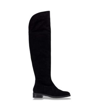 Wonders para mujer. C-5489_5080_5792 Botas de Piel Codigree 89 Negro (40), Plano, Serraje, Cremallera, Casual, Clásico