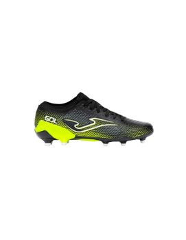 Botas de fútbol Joma Gol 2501 Negro Amarillo Flúor Artificial Grass Hombre