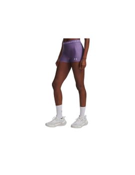 Pantalones de Fitness Under Armour Heatgear Shorty Mujer Morado