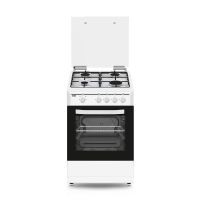 cocina de gas svan skg4501x 50 cm 4 quemadores horno 43l
