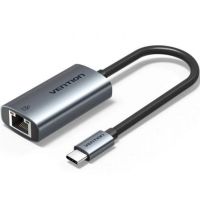 adaptador usb-c vention cfphb gigabit ethernet 1000mbps gris 015 m