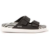 vegtus sandalias tanami stripes white  black para hombre