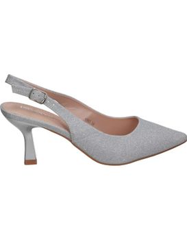 Sandalias Para Mujer Polka 433 Plata 36