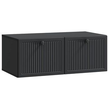 Mueble Para Tv De Pared Negro 78,5 X 41 X 30 Cm Vidaxl