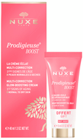 nuxe prodigieuse boost crema 40 ml  balsamo noche 15 ml