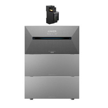 Kit Sistema De Almacenamiento De Energía Anker Solix Solarbank 3 E2700 Pro + 2×bp2700 + A17x7311