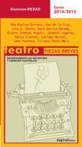 teatro. piezas breves: curso 2014-2015