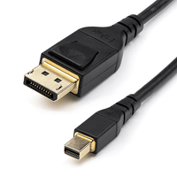2m mini dp to displayport 14 - 8k 60hz vesa certified cab le