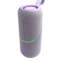 coolsound rainbow beat altavoz bluetooth true wireless 20w - autonomia hasta 3h - usb microsd y aux - funcion manos libres - radio fm - iluminacion rgb - color violeta