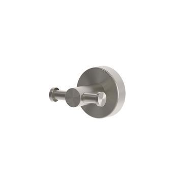 Ganchos Dobles De Toallas En Acero Inoxidable 316l Color Inox Satinado