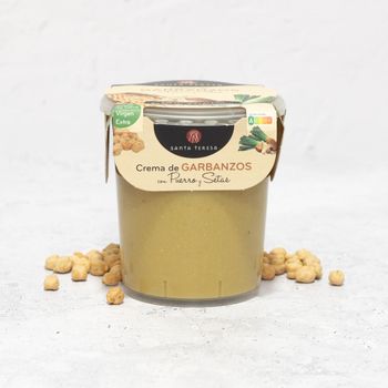 Crema de Garbanzos con Puerro y Setas 400 g