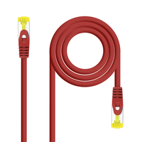 nanocable cable red latiguillo rj45 lszh cat6a sftp awg26 rojo 30 m 10201903-r