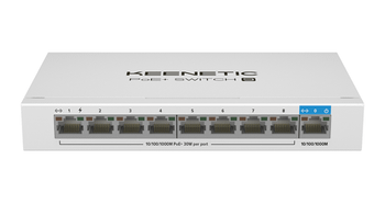 Keenetic PoE Switch 9 Gigabit 9 puertos