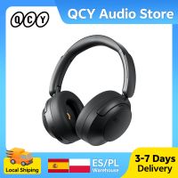 qcy h3s anc auriculares sobre la oreja -56db auriculares con cancelacion de ruido bluetooth 60 auriculares de sonido espacial ldac de alta resolucion controlador dual
