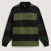 vans camisa manga larga 2-tone stripe ward rugby ls para hombre