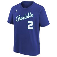 camiseta lamelo ball charlotte hornets - n  n nike mixtape edition junior