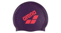 gorro de bano arena big logo morado
