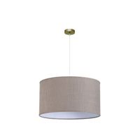 abrila colgante grande con pantalla modelo happy gris 3 luces