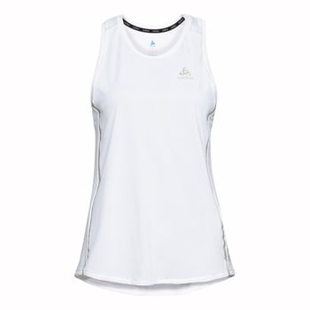 Odlo Crew Neck Chill-Tech Camiseta De Running Mujeres-Blanco
