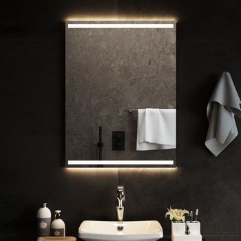 Espejo Decorativo | Espejo De Baño Con Led 60x80 Cm Cfw523054