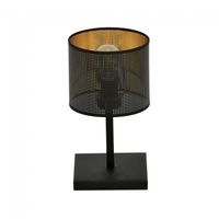 lampara de mesa rivera negrooro